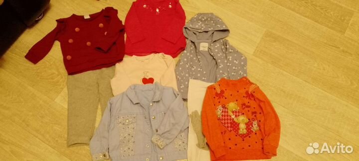 Вещи пакетом для девочки, кофты