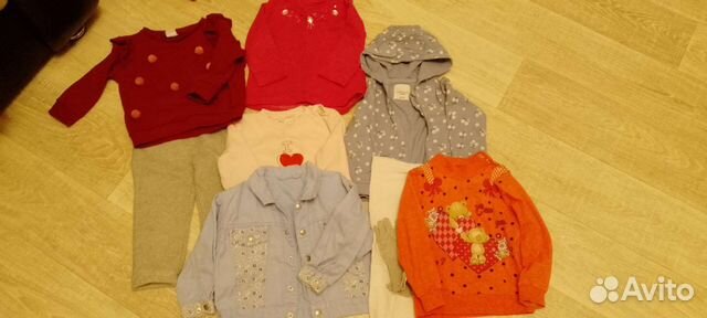 Вещи пакетом для девочки, кофты