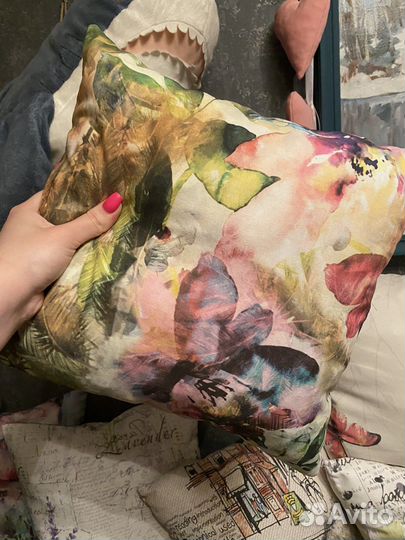 Подушка декоративная ручной работы