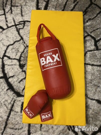 Боксерский мешок Bax детский с перчатками