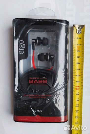 Наушники Ergo ES-900 Новые и Panasonic RP-HJE125