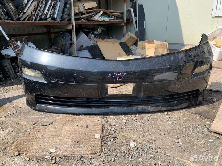 Toyota alphard бампер передний