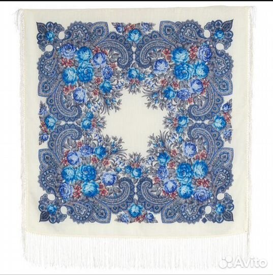 Павловопосадский платок новый
