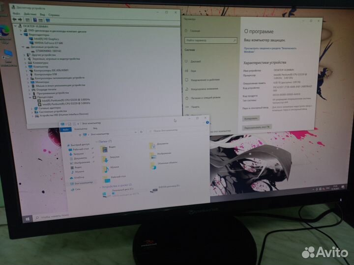 Пк в сборе для работы,учёбы, интернета