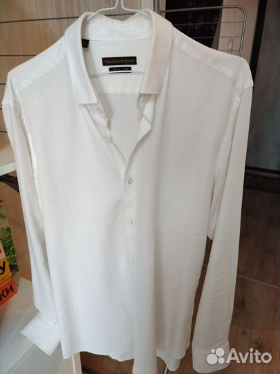 Рубашки б/у школьнику 46-48 р