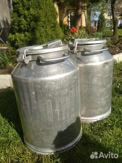 Фляга алюминиевая бу 35л. и 40 л