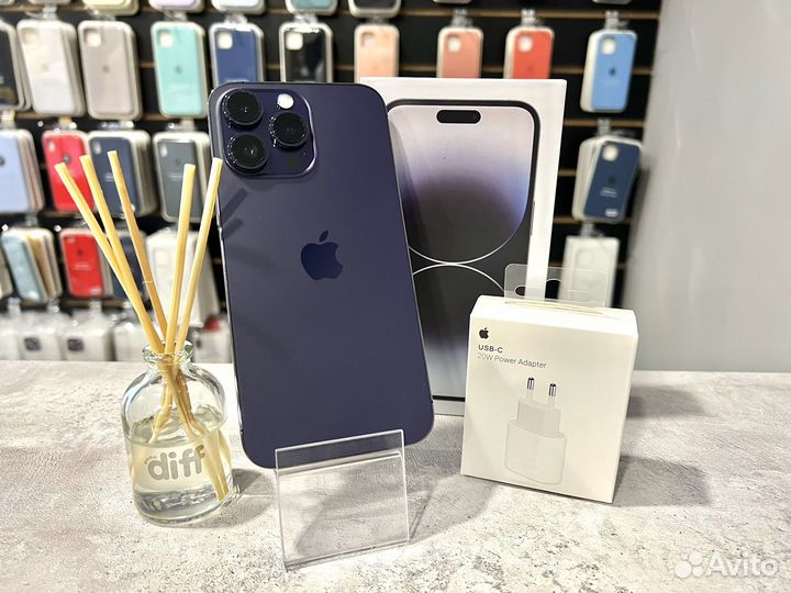 Новый iPhone 14 Pro Max 256gb Purple 100акб