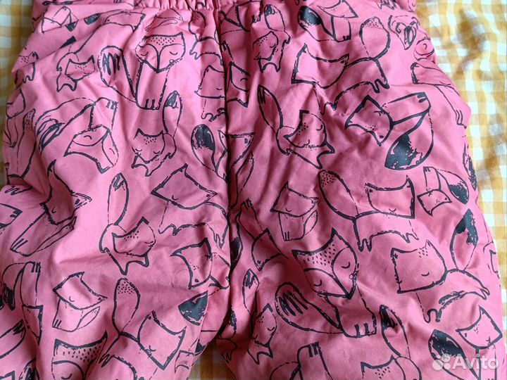 Зимний комбинезон для девочки 86