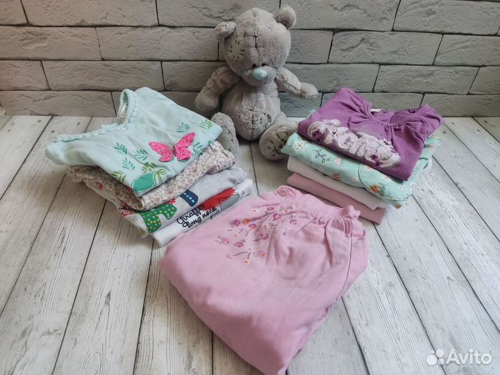 Одежда для девочки 68 пакетом