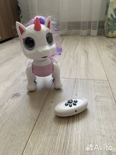 Игрушка робот кошка единорог