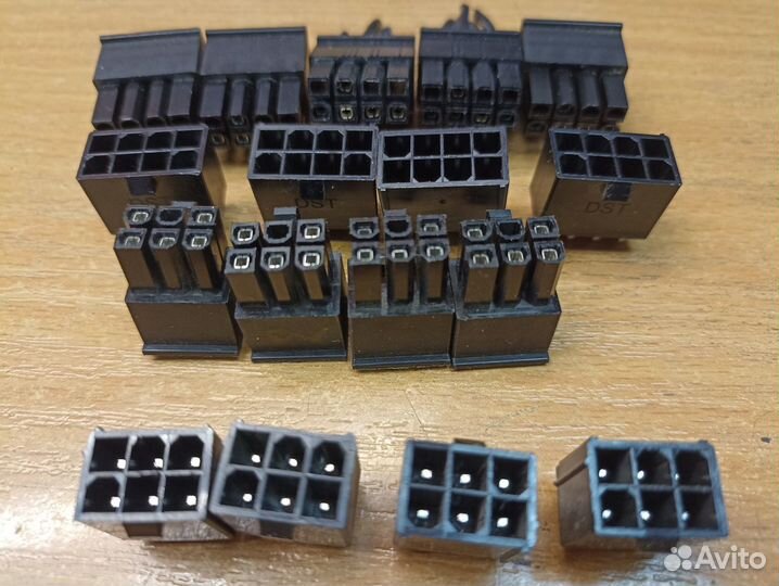 Разъемы модульных блоков питания