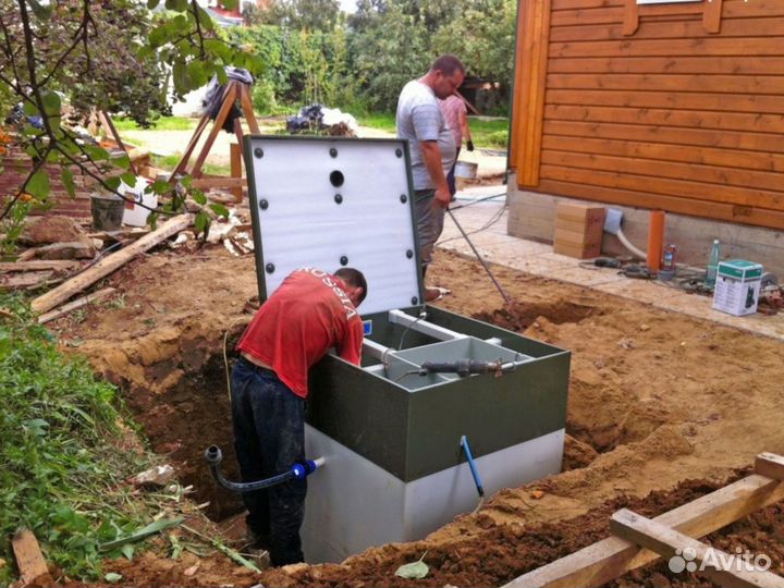 Септик био Альта 8 с переливом