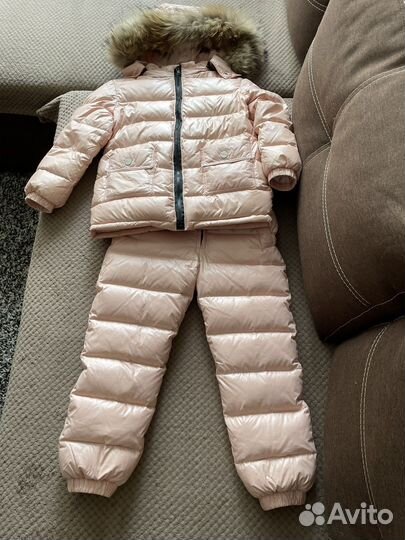 Зимний костюм для девочки 110 116