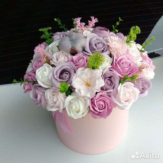 Букет из мыла