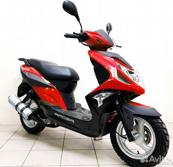 Скутер racer RC50QT-6F flame