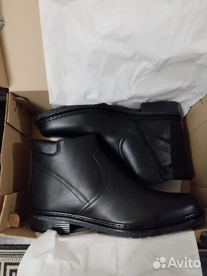 Ботинки мужские зимние 42 размер натуральная кожа