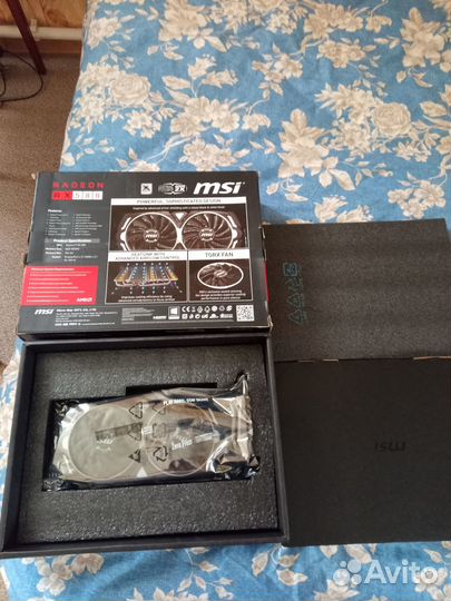 Видеокарта MSI AMD Radeon RX 580 armor 8G OC