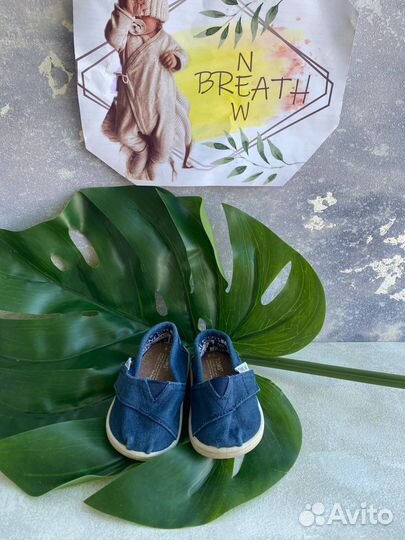 68р 74р Пинетки Toms 12 см в идеале