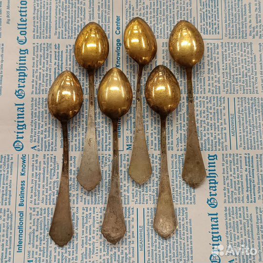 Серебряные чайные ложки