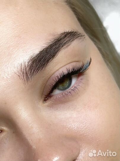 Наращивание ресниц без склеек от топ-мастера