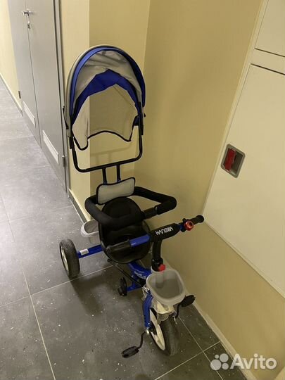 Велосипед трехколесный коляска