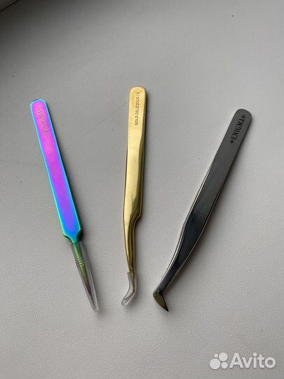 Пинцет для наращивания ресниц