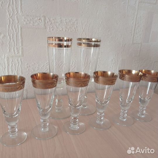 Рюмки, фужеры, стаканы СССР