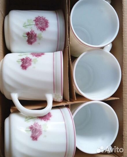 Сервиз столовый. СССР. посуда, хрусталь