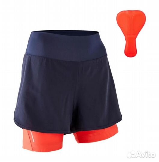 Велошорты Декатлон новые р 52-54