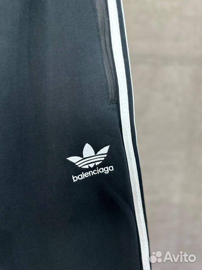 Balenciaga Adidas штаны колаб оверсайз