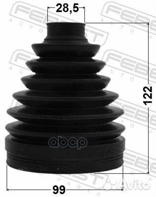 Пыльник ШРУСа внешнего (комплект) PVC toyota