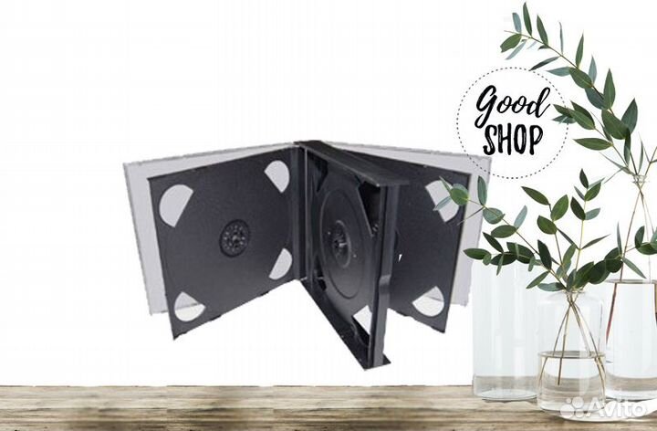 Бокс сд двд на 6 дисков