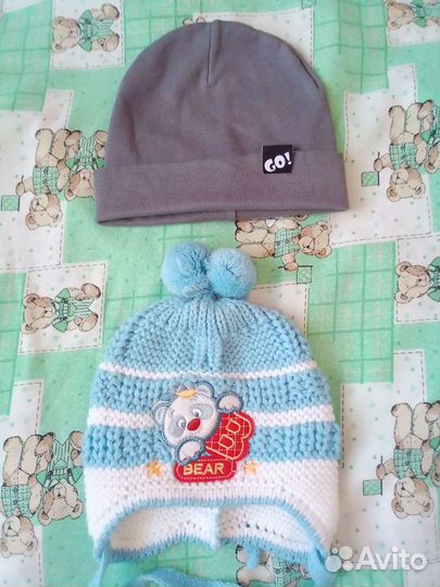 Шапка для мальчика осень