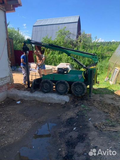 Винтовые сваи установка под ключ