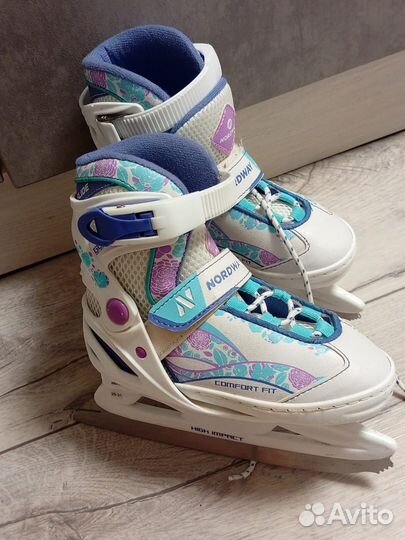 Коньки раздвижные 26-31