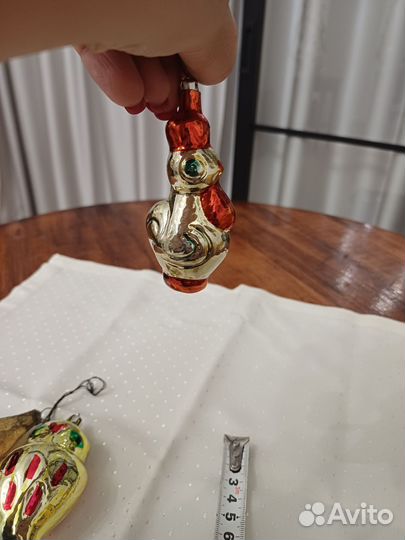 Елочные игрушки СССР