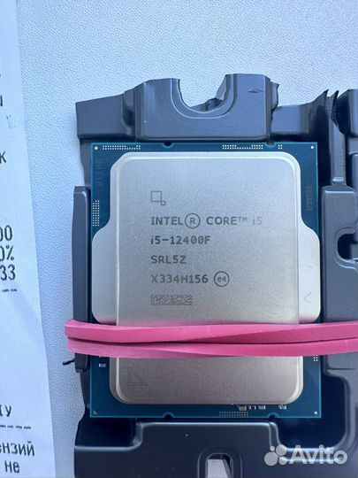 Intel core i5 12400f oem(новая, гарантия, чек)