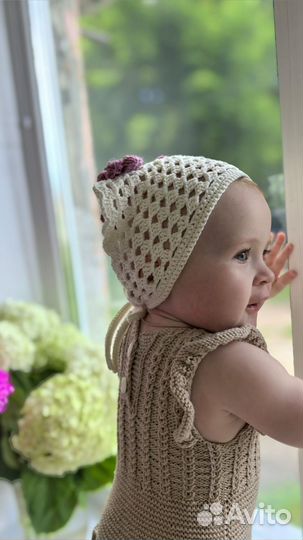 Вязаные косынки хлопок 100%