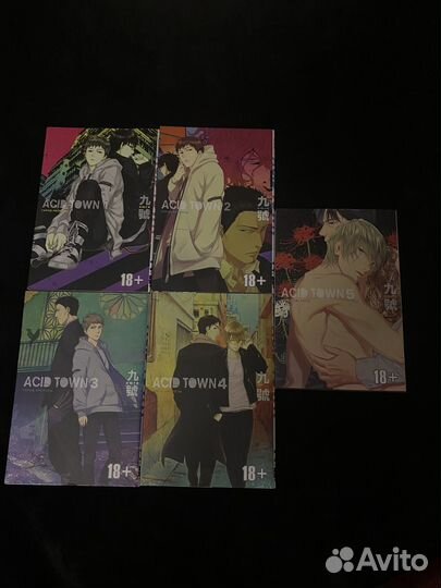 Манга город кислоты