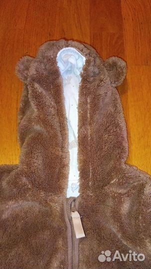 Утепленный комбинезон baby go мишка 68 размер