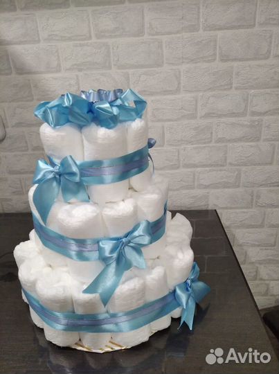 Тортики из подгузников В наличии