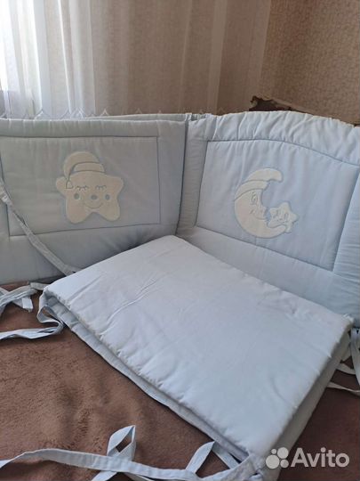 Бортики в кроватку