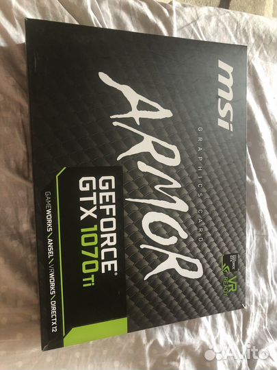 Видеокарта msi nvidia gtx 1070 ti armor