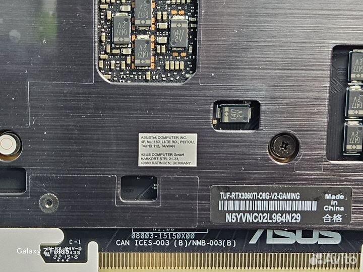 Asus Tuf Rtx 3060 ti