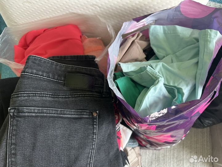 Женские вещи пакетом 42-48 б/у