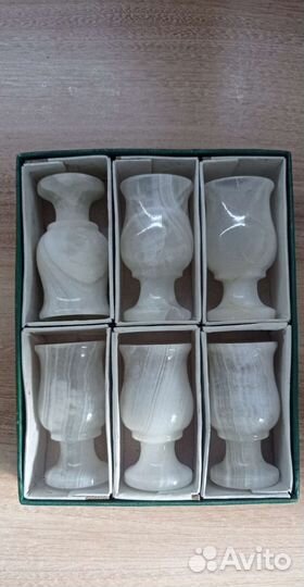 Рюмки из камня