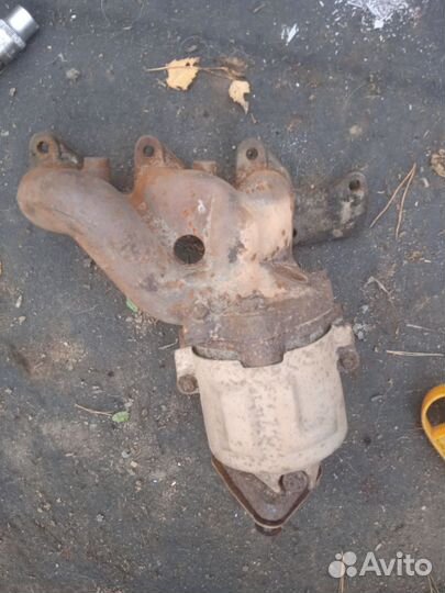 Коллектор выпускной Daewoo Matiz без катализатора