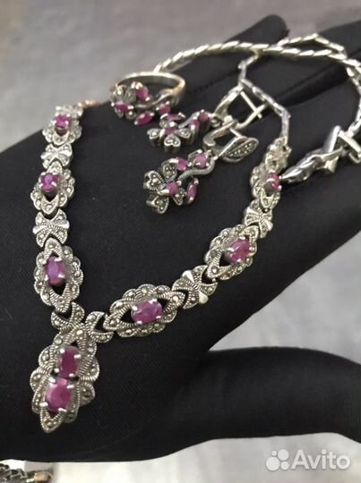 Серебро. Рубины