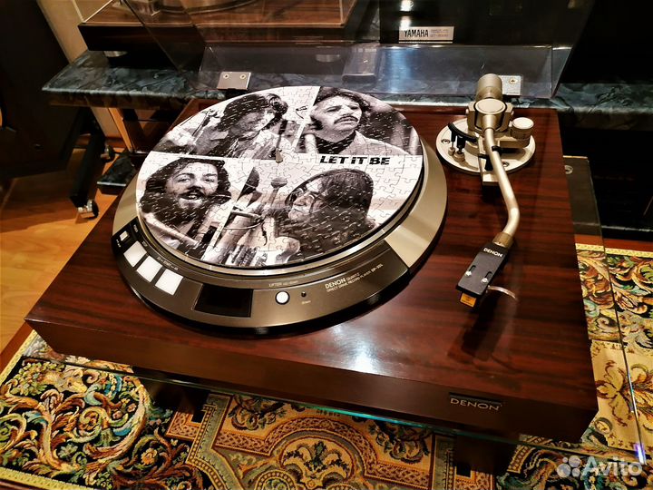 Denon DP-55L. Проигрыватель+шелл+голова+игла