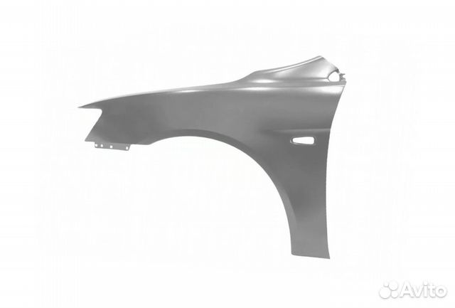 Крыло левое Mitsubishi Lancer 10 цвет серый